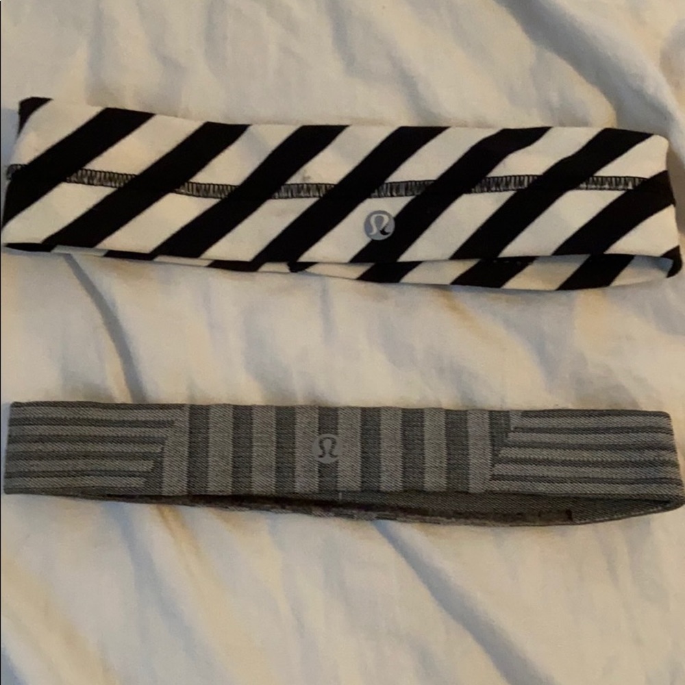 Two lululemon headband new